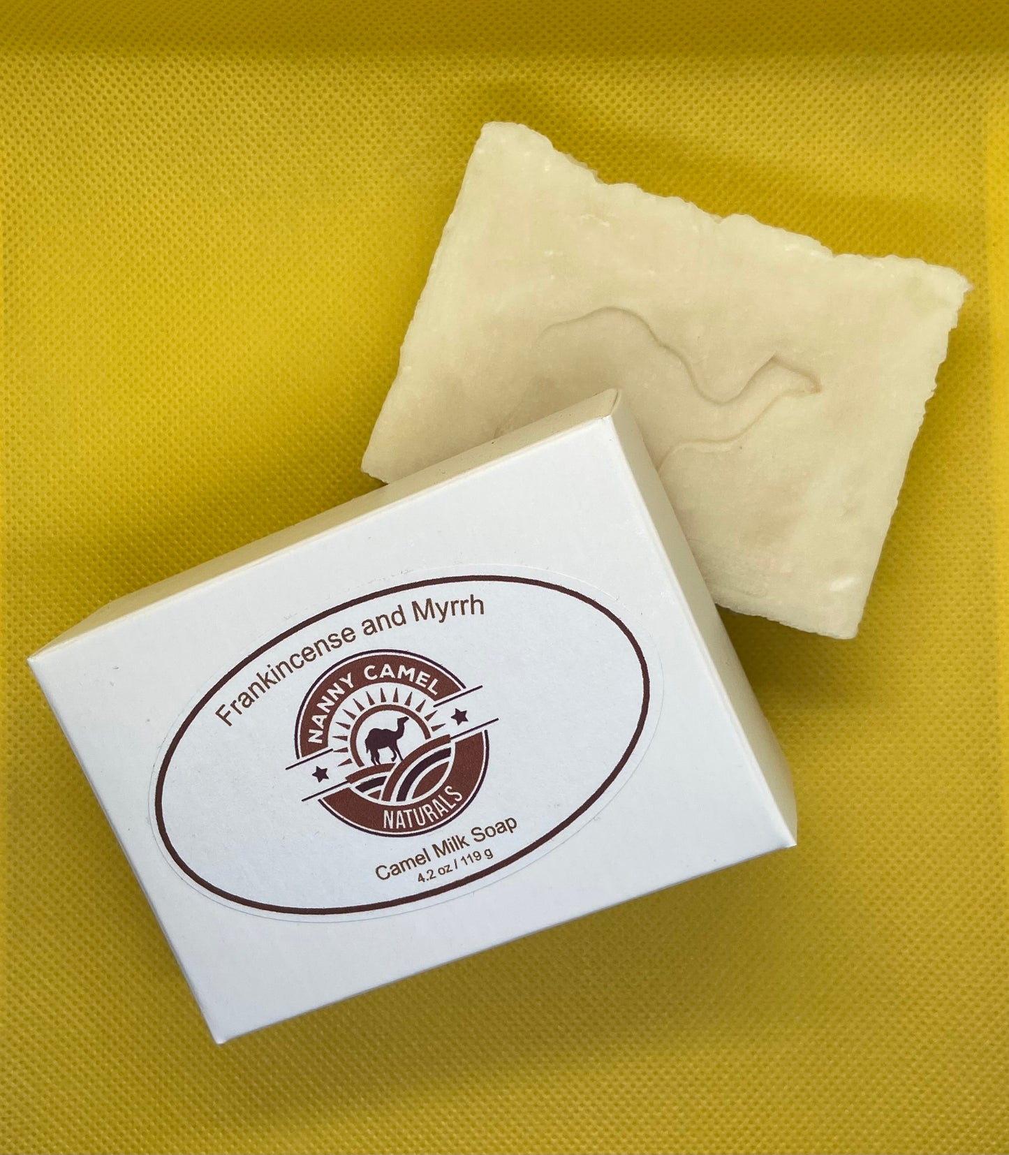 Frankincense and Myrrh Camel Milk Soap