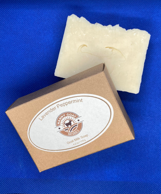 Lavender Peppermint Goat Milk Soap