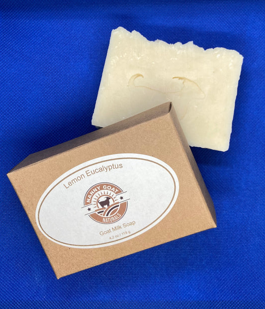 Lemon Eucalyptus Goat Milk Soap