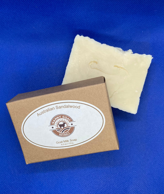 Australian Sandalwood Goat Milk Soap