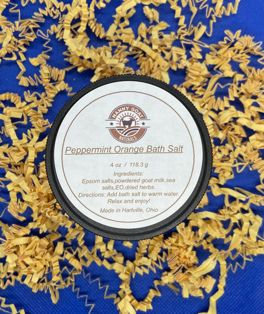 Peppermint Orange Bath Salt